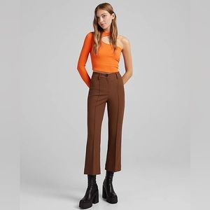 Bershka Kick Flare Tailored Trouser